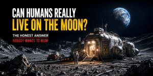 Humans living on the moon